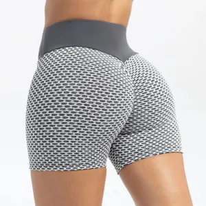 High Waist Scrunch Running Shorts