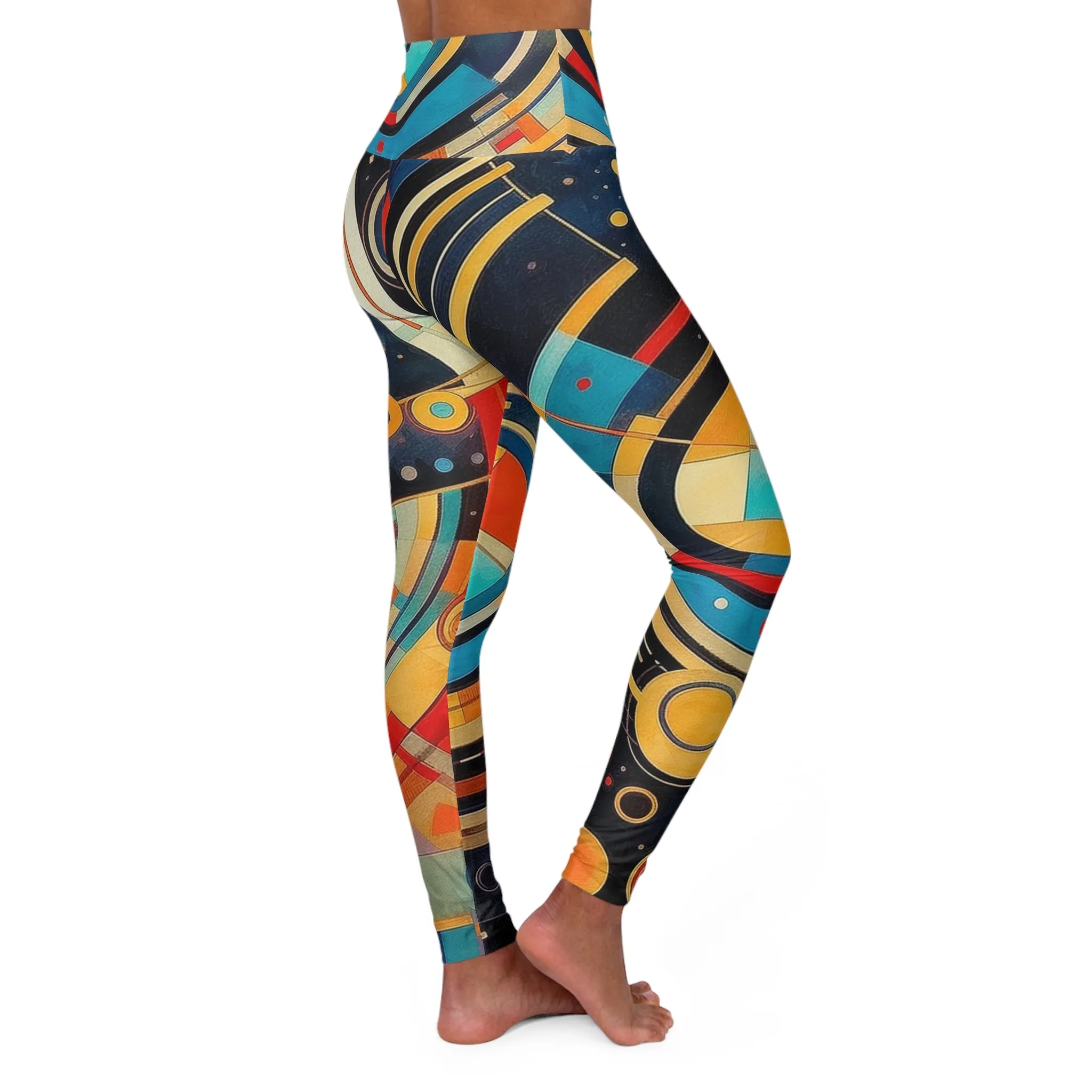 High Waisted Leggings - CossackComet.