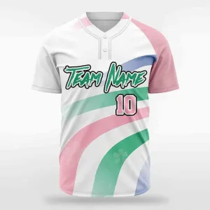 Hike - Customized Men's Sublimated 2-Button Baseball Jersey