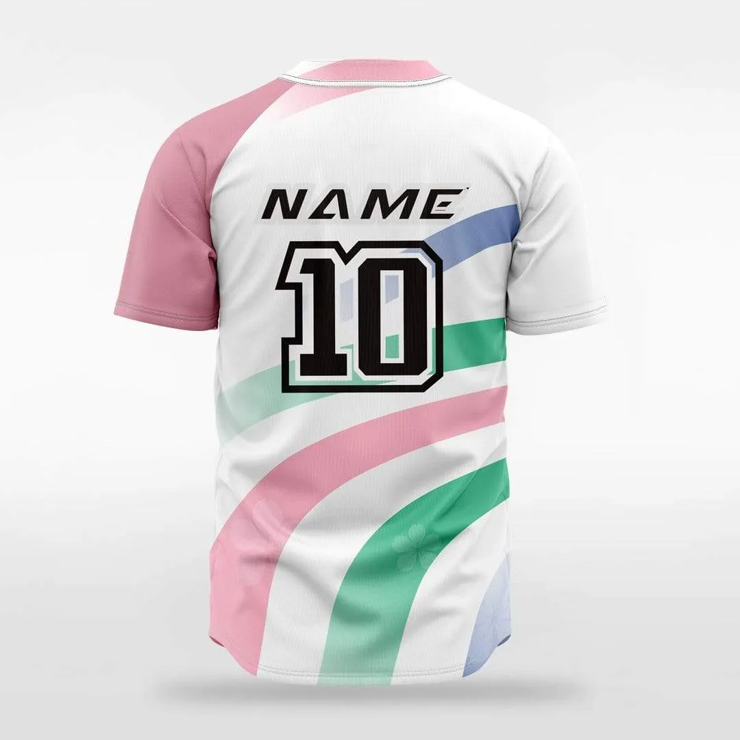 Hike - Customized Men's Sublimated 2-Button Baseball Jersey