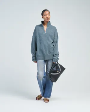 hike oversized quarter zip