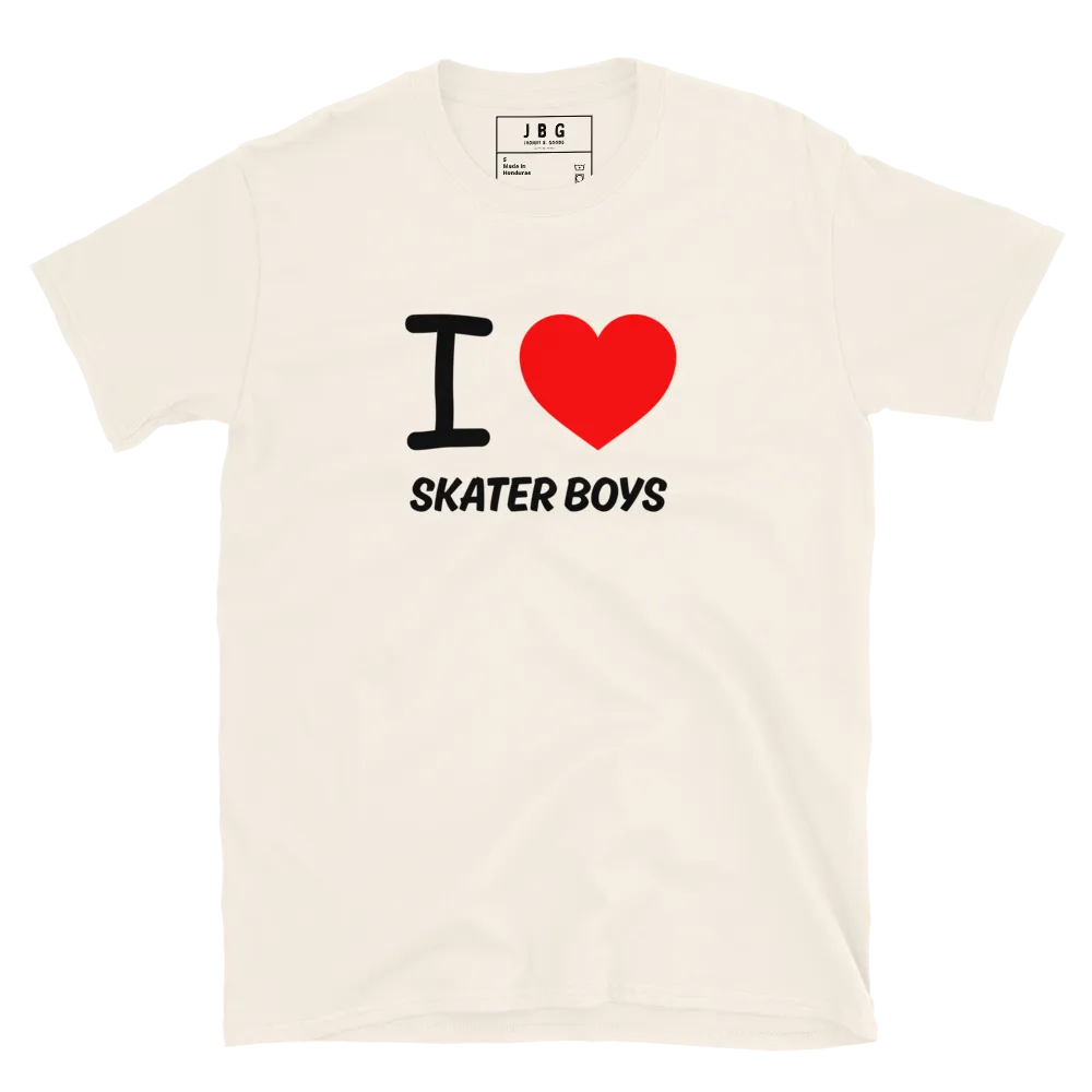 I love Skater Boys -Women's Soft T-Shirt