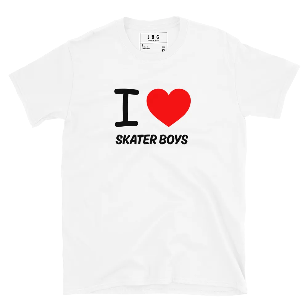 I love Skater Boys -Women's Soft T-Shirt