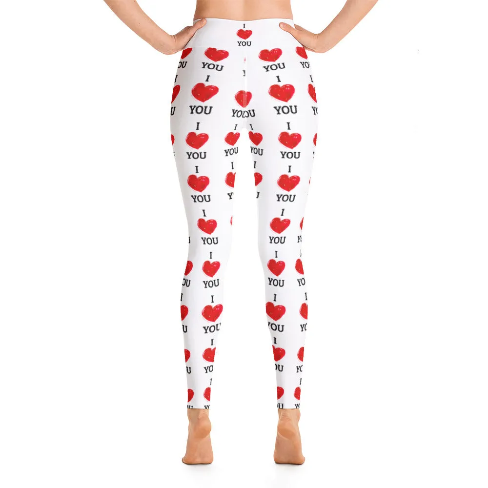 'I Love You' Leggings