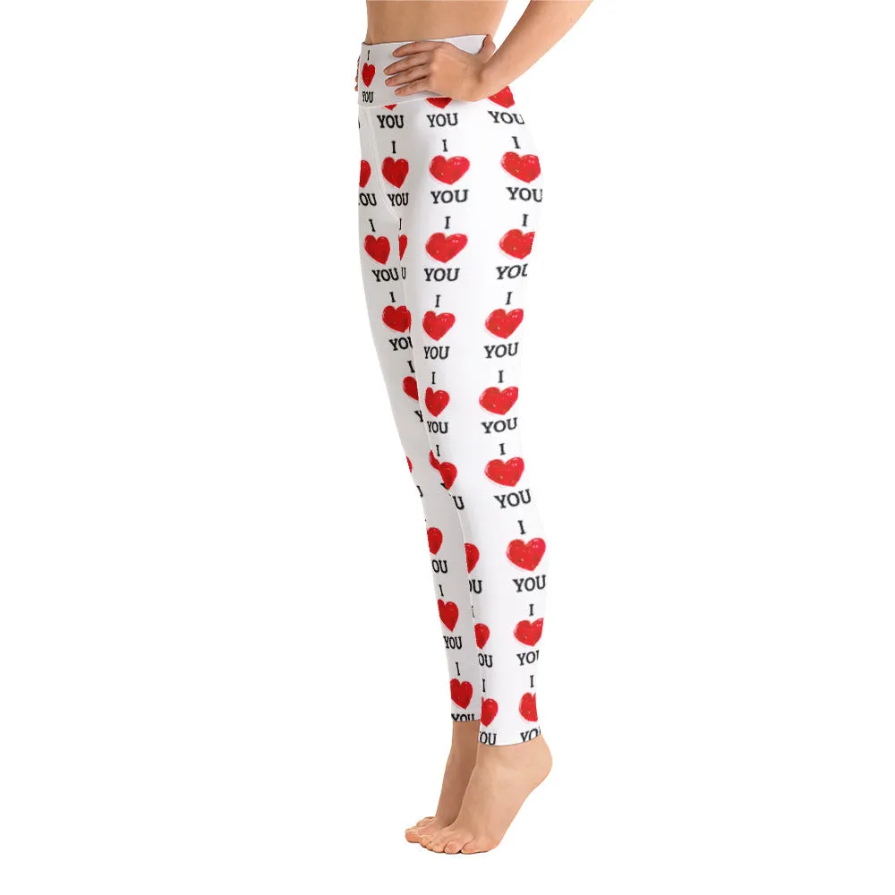 'I Love You' Leggings