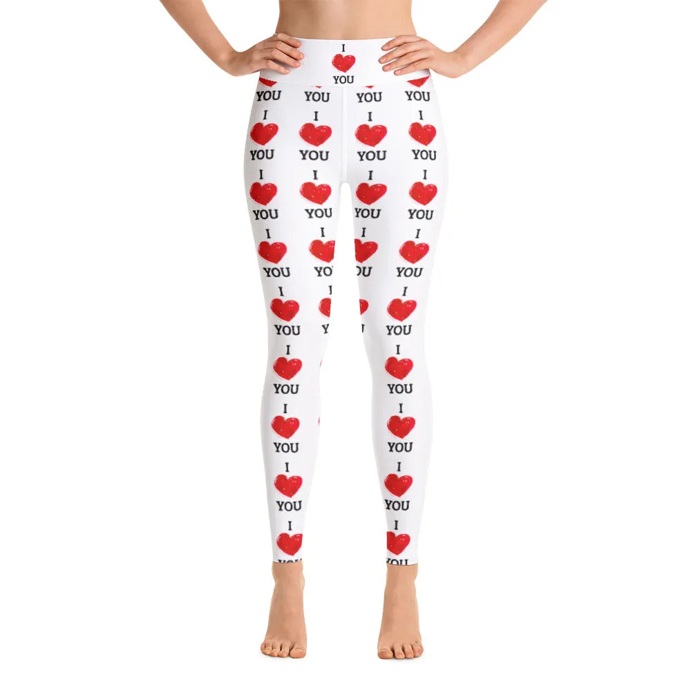 'I Love You' Leggings