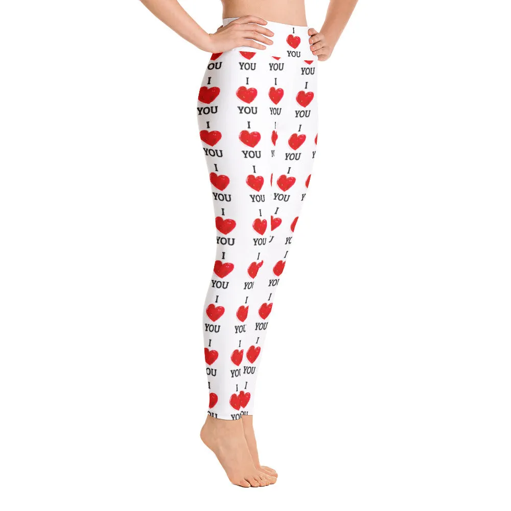 'I Love You' Leggings