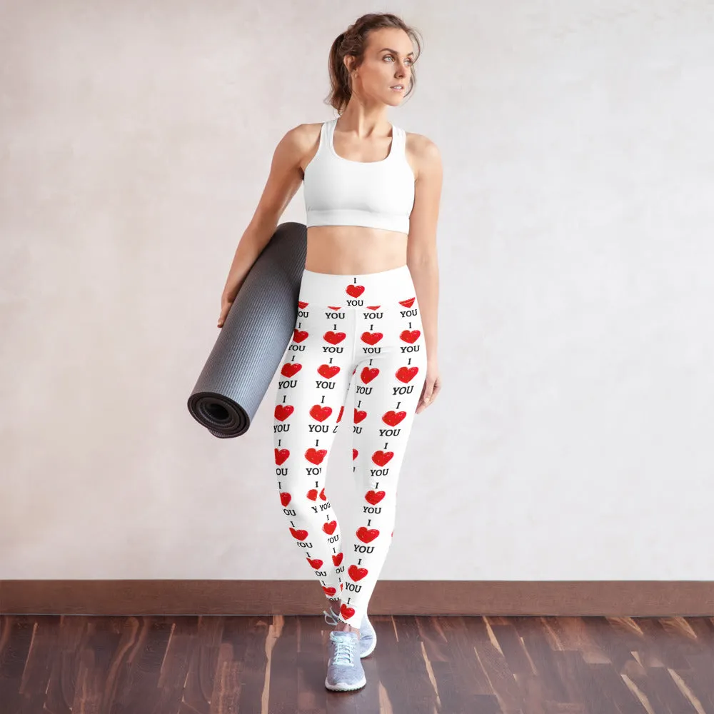 'I Love You' Leggings