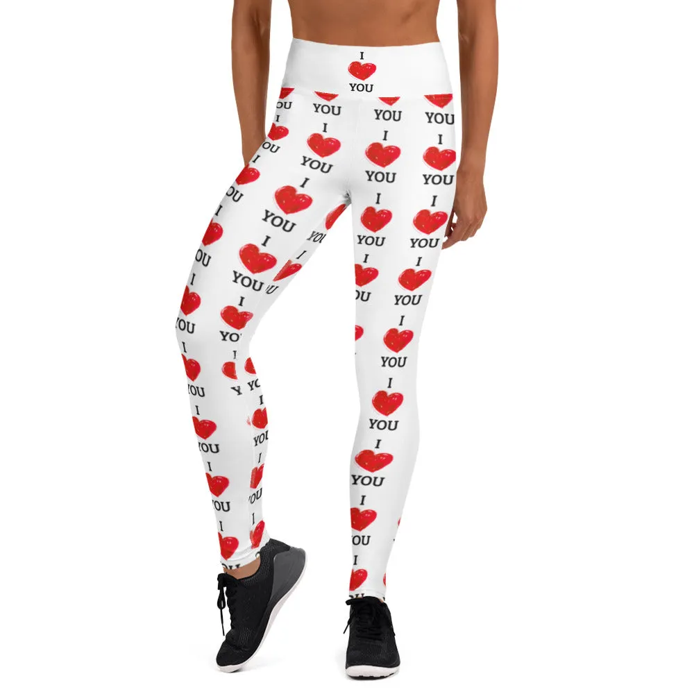 'I Love You' Leggings