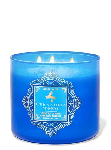 Iced Vanilla Woods Scented Candle
