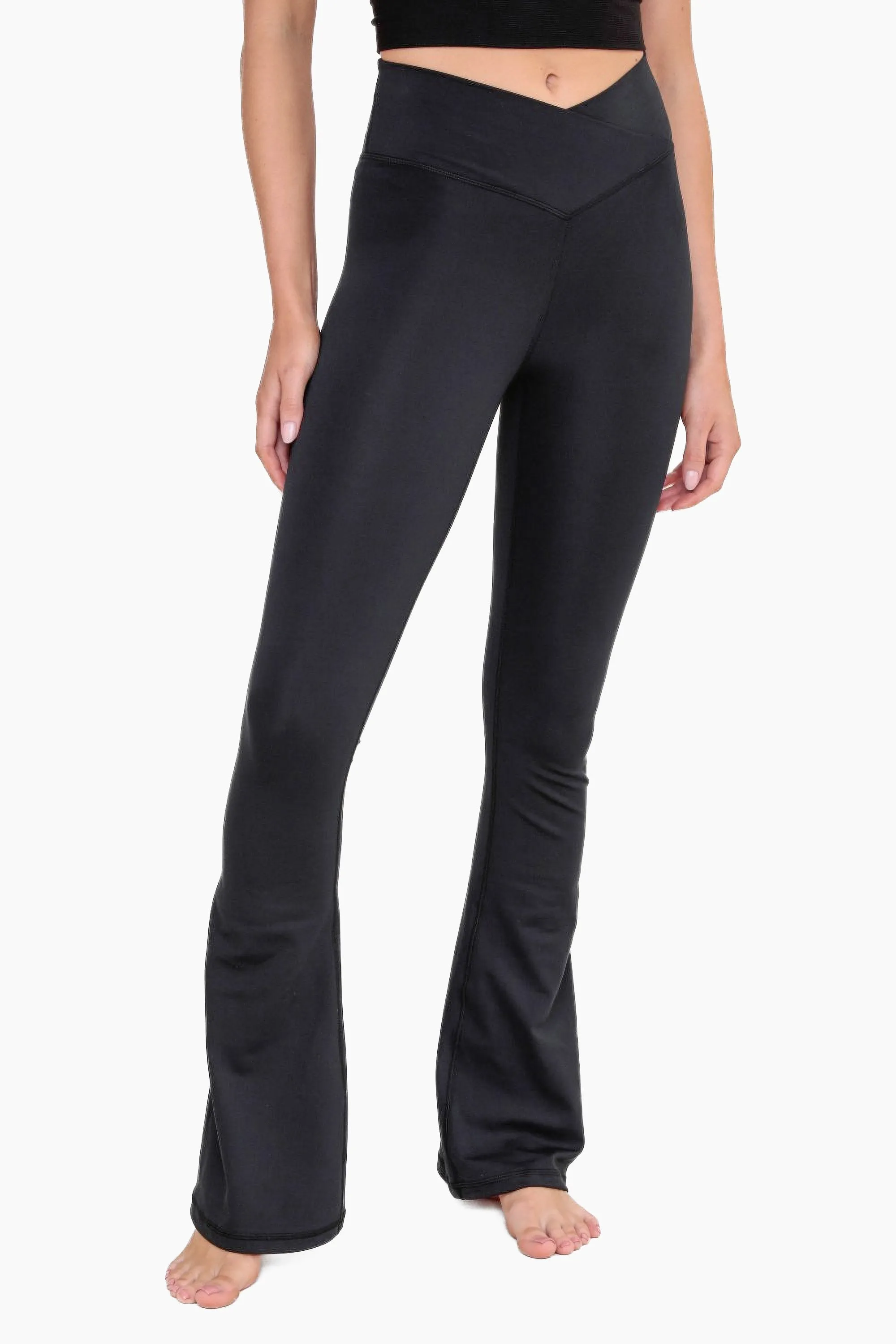 Indy- Crossover Waist Yoga Leggings
