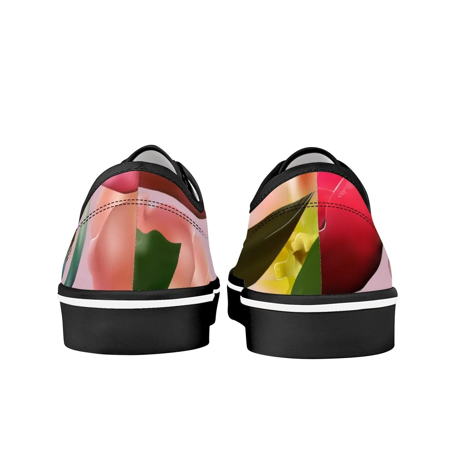 Jacki Easlick Floral Garden Print Canvas Sneakers