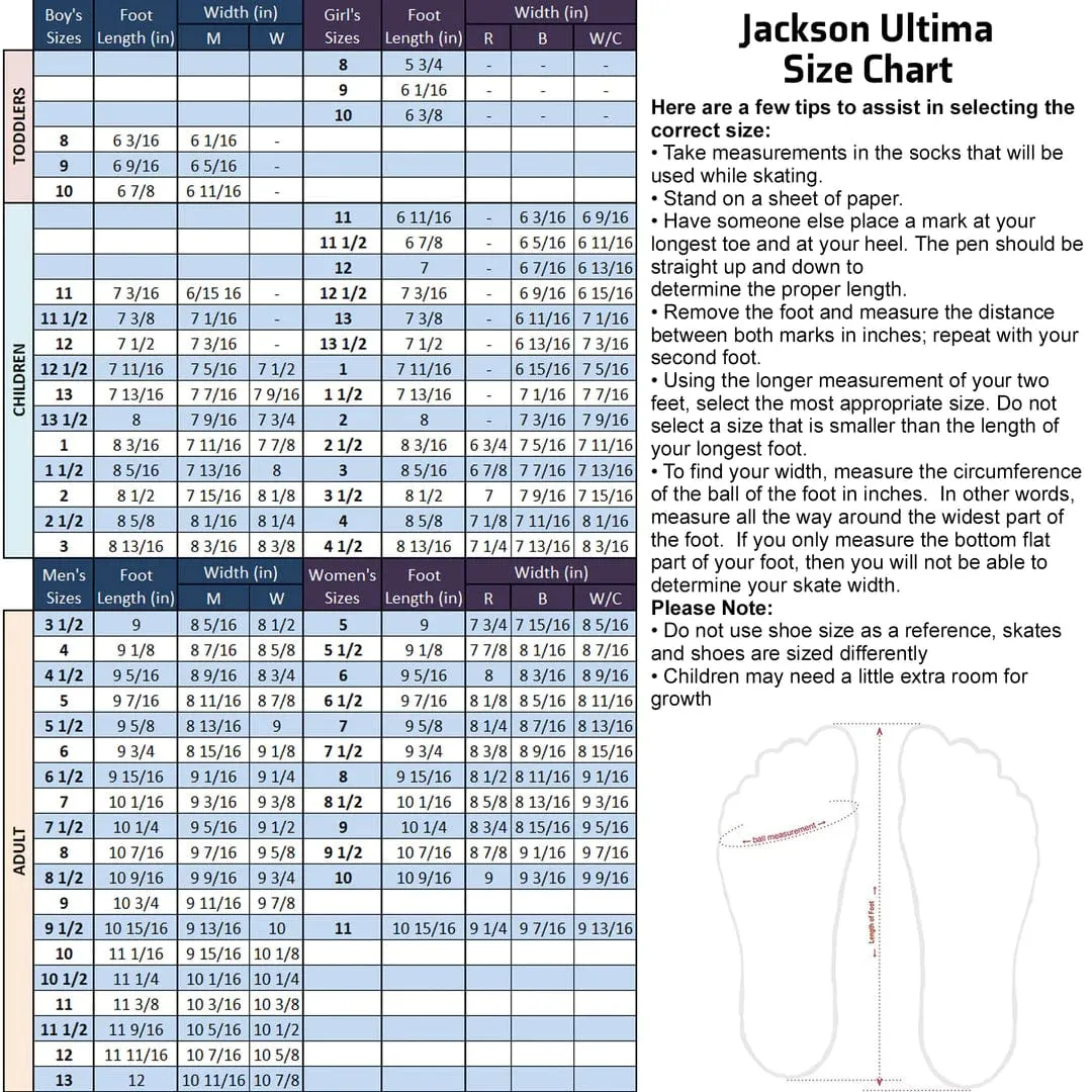 Jackson Finesse JS154 Tots Figure Skates
