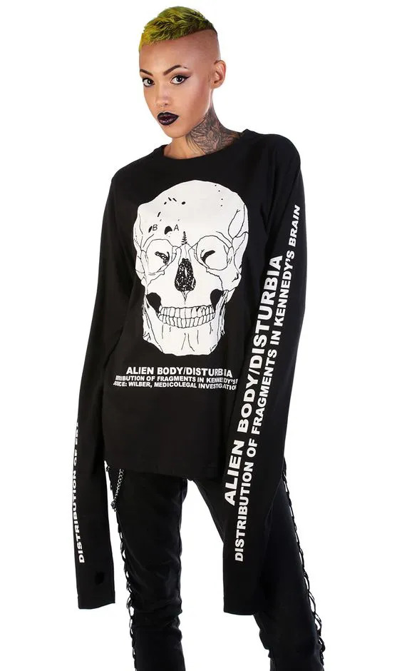JFK'S SKULL LONG SLEEVE