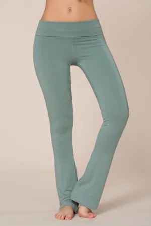Kali Legging - Super High Rise Flared - Sage