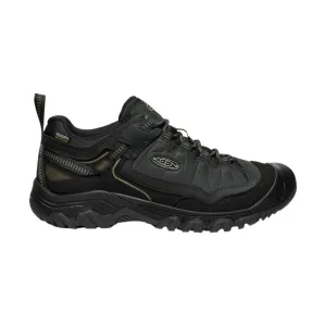 KEEN Men's Targhee IV Waterproof Shoes - Triple Black