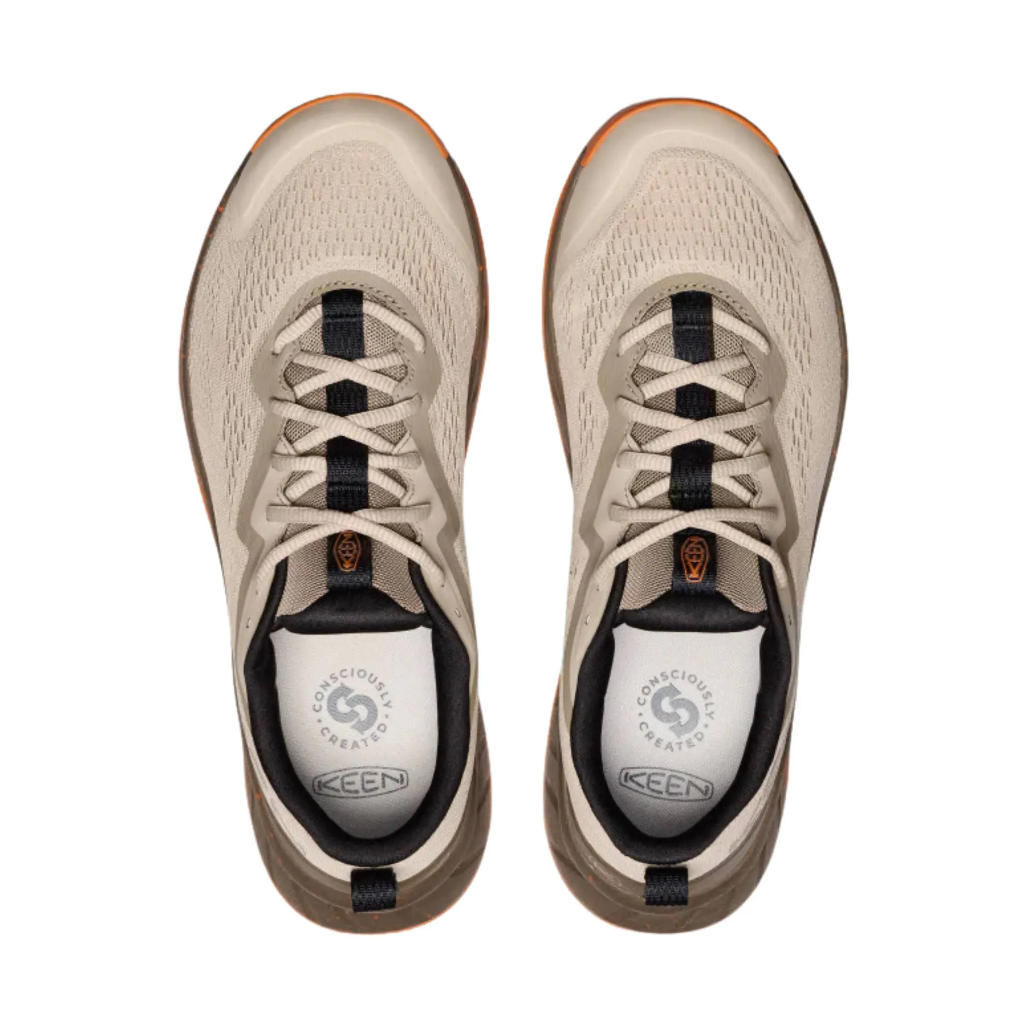KEEN Men's Versacore Speed Shoes - Plaza Taupe/Gold Flame