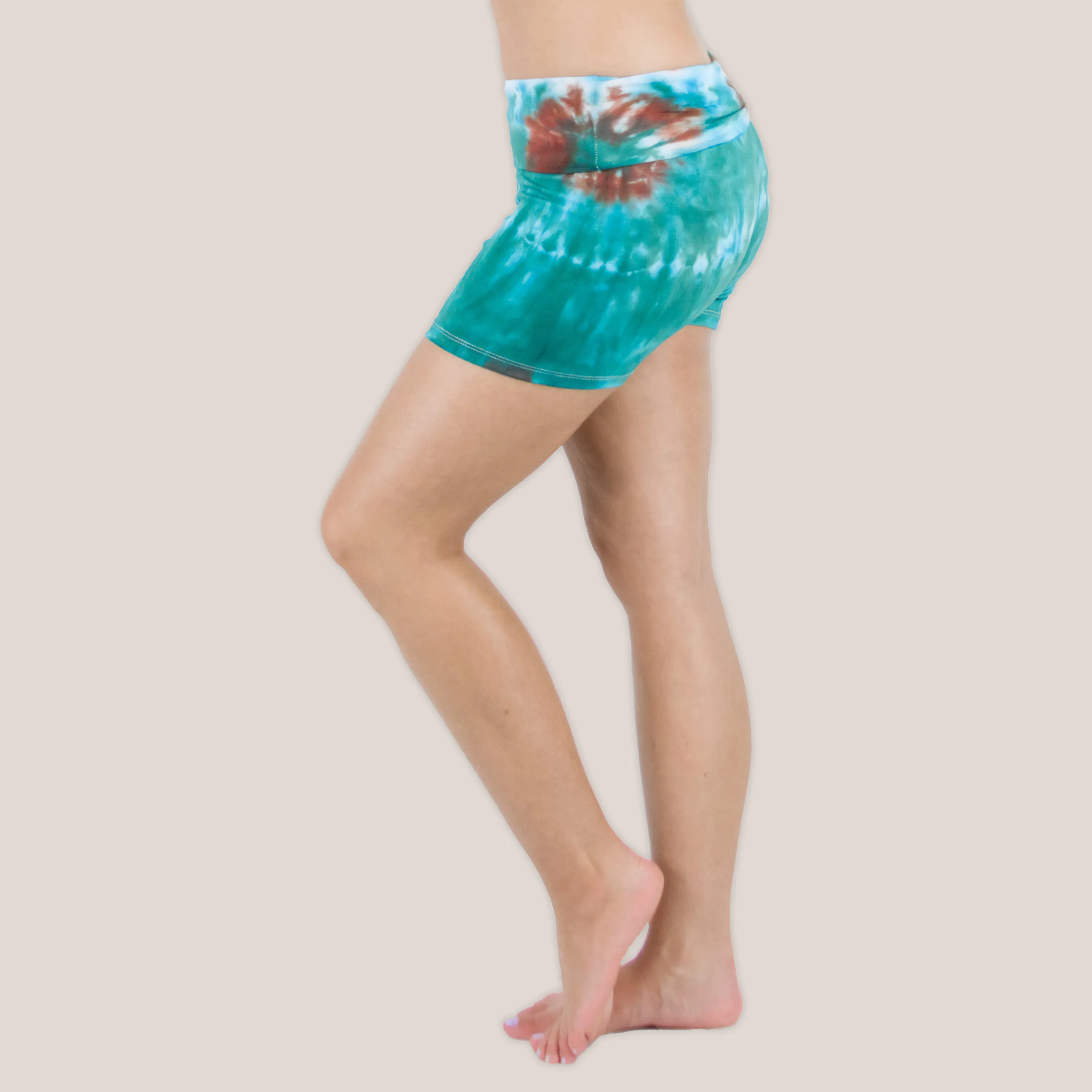 Kiowa Tie Dye Yoga Shorts