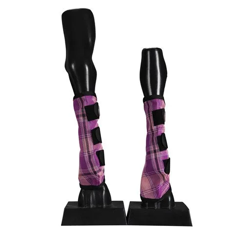 Kool Master PVC Mesh Fly Boots Pink - Set of 4