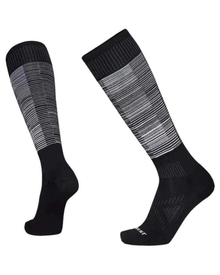 Le Bent Glacier Targeted Cushion Snow Sock - Black