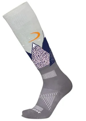 Le Bent Kids Snowy Mountain Light Snow Sock - Sea Foam