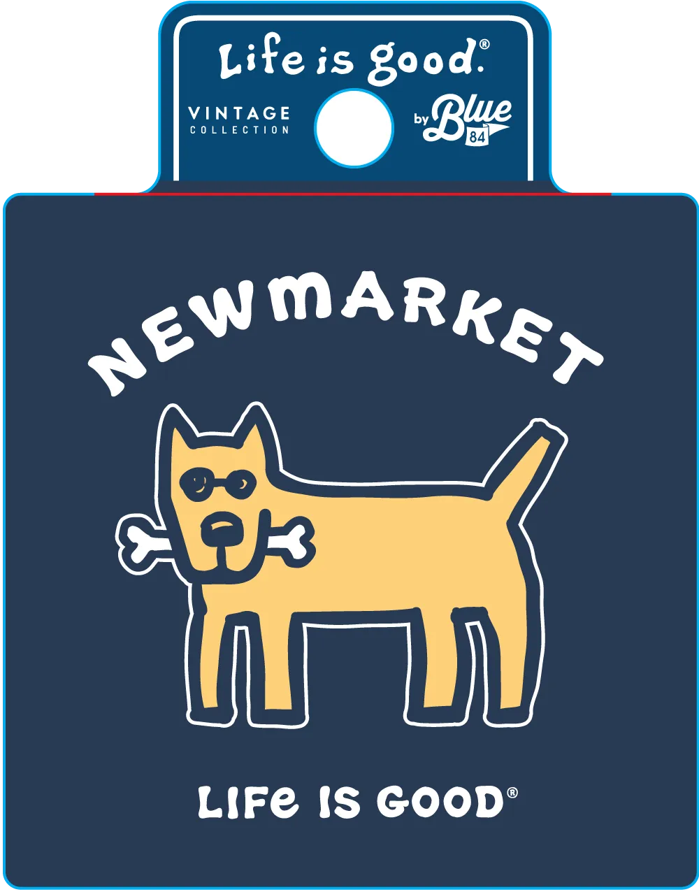 Life is Good Rocket Newmarket Sticker