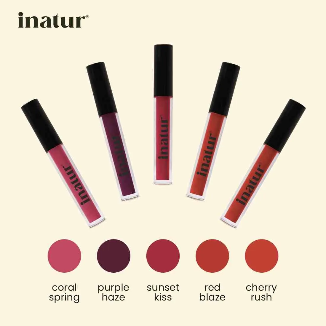 Lip Colour - Long-Lasting, Light-Weight & Compact