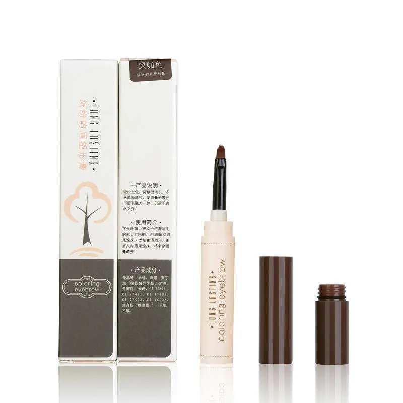 Long-Lasting And Waterproof Coloring Eyebrow Brush