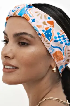 LOUVELLE SERAPHINE HAIR BAND YACHT VIBES