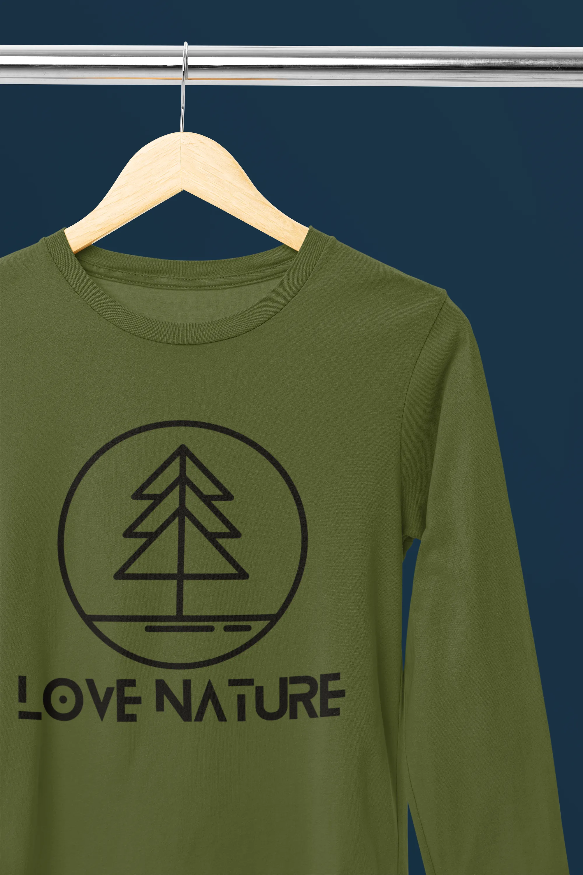 LOVE NATURE LONG SLEEVE TEE