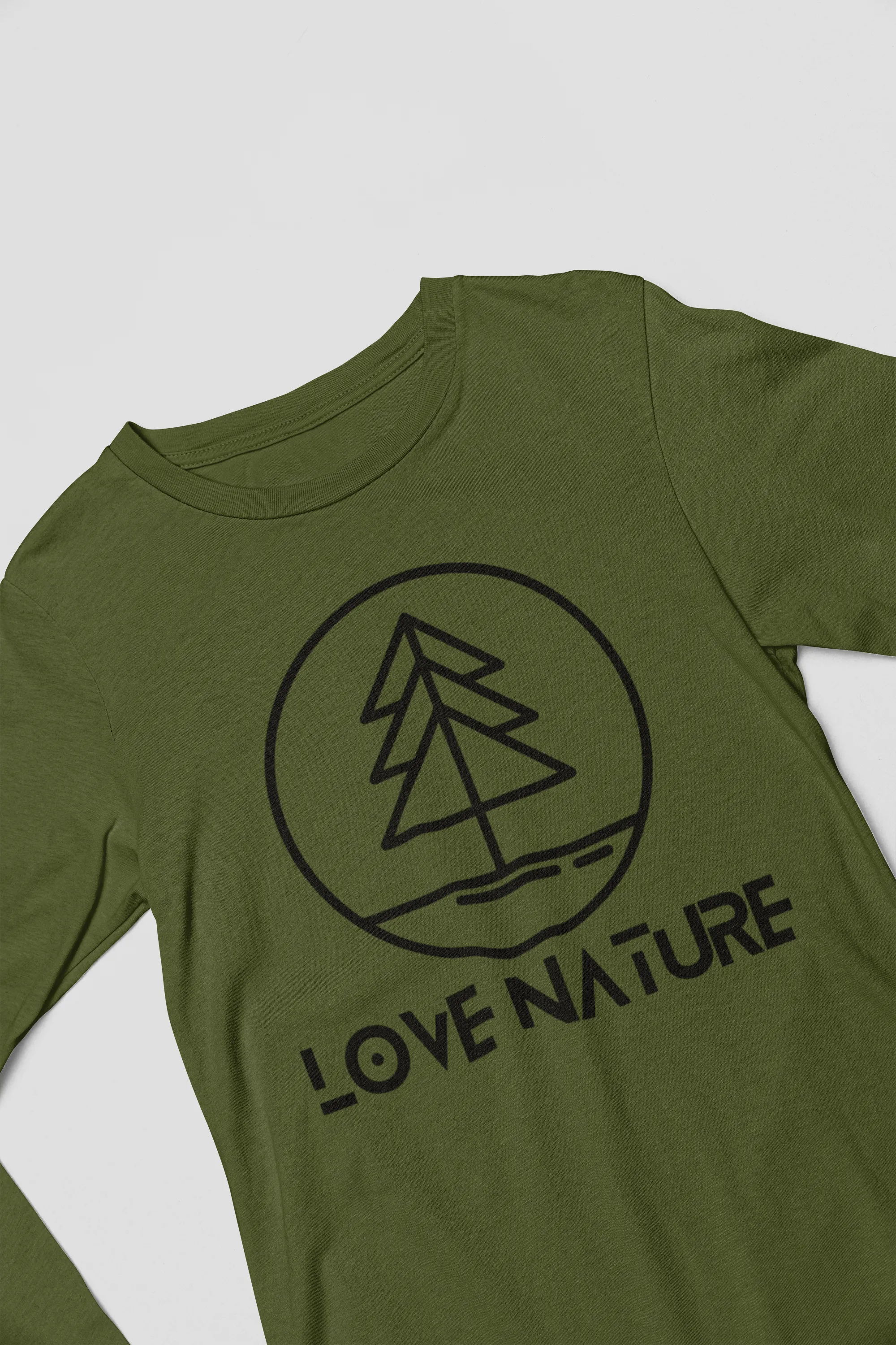 LOVE NATURE LONG SLEEVE TEE