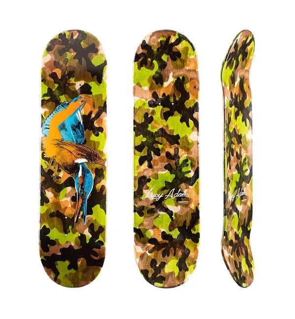 Lovenskate Lucy Adams Master of Camoflage Skateboard Deck