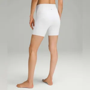 Lululemon Align High-Rise Short 6&quot; White size 2