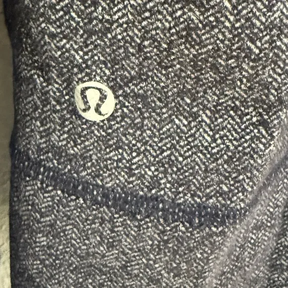 Lululemon Daily Yoga Jacket Black Swan / Herringbone Black Swan Size 8