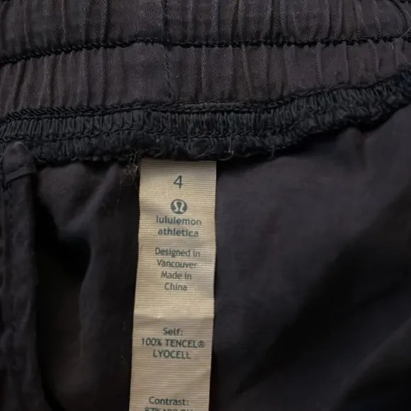 Lululemon Varsity shorts in dark purple
