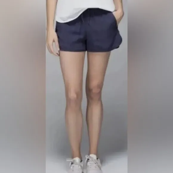 Lululemon Varsity shorts in dark purple