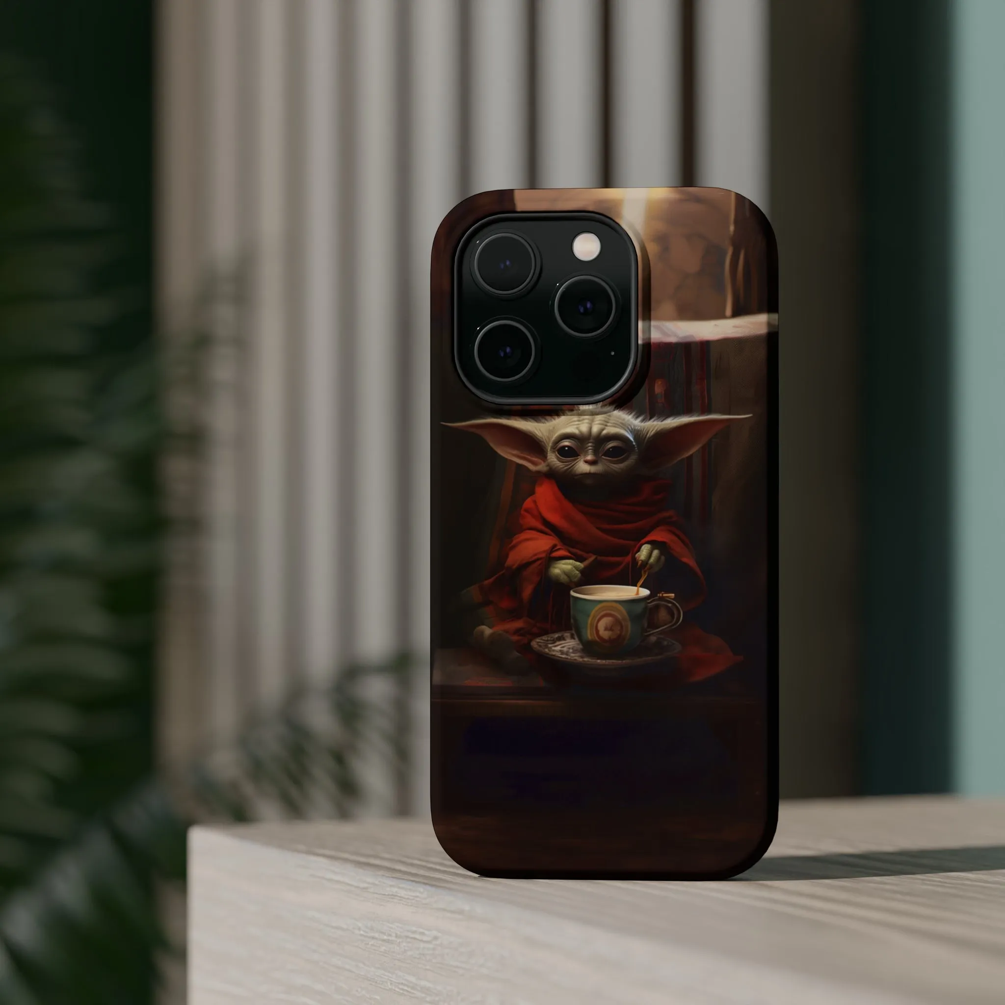 MagSafe Tough iPhone Case - "Caffeinated Cutie"