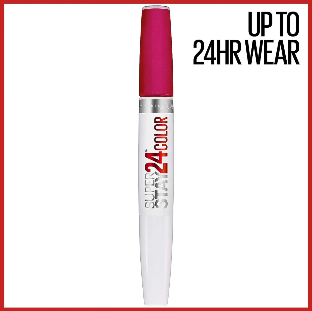 Maybelline Super Stay 24 Color 2-STEP LIQUID LIPSTICK 305 Crisp Magenta