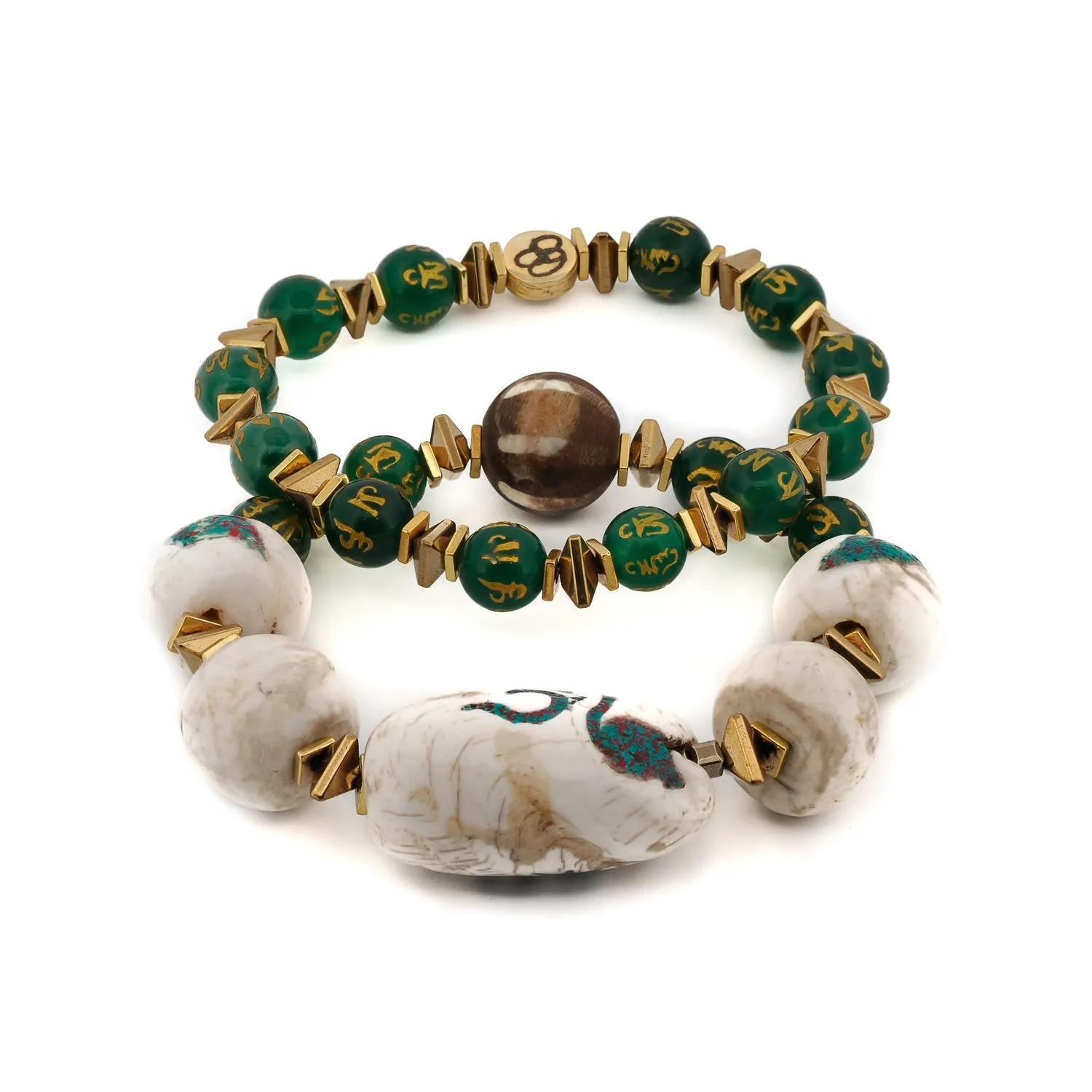 Meditation Beaded Spiritual Yoga Bracelet Set