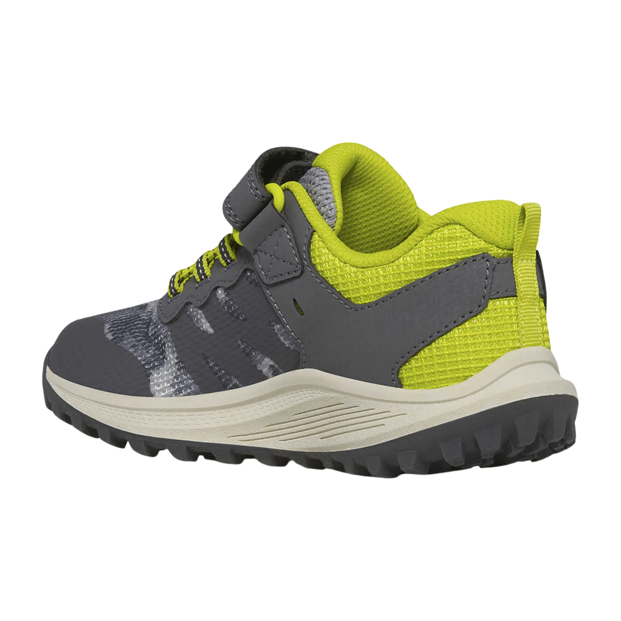Merrell Kids' Nova 3 Shoes - Grey Camo/ Lime