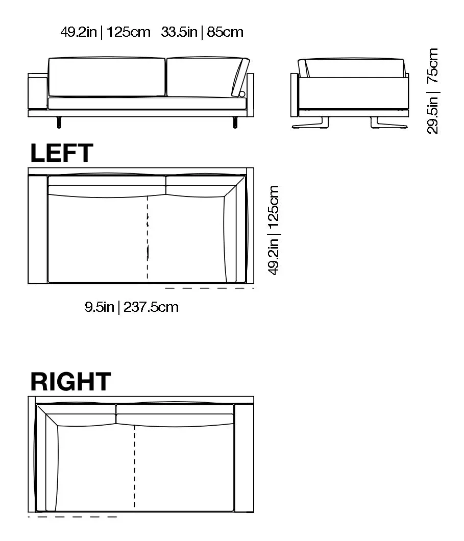 Mondrian - Sofa