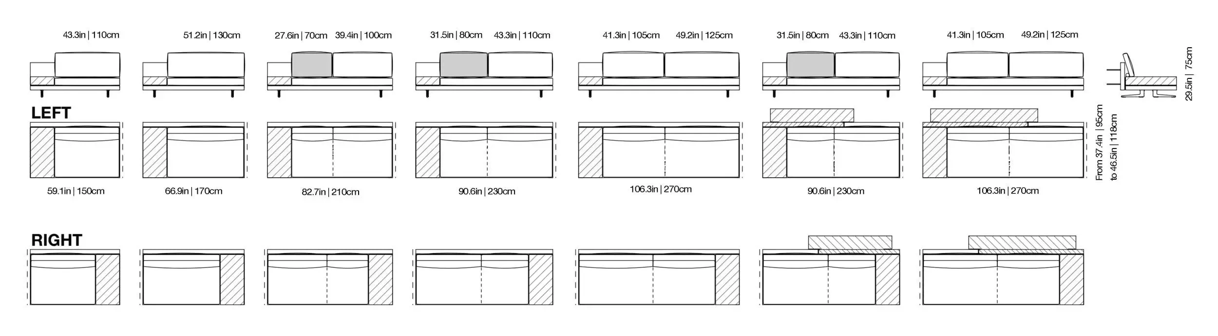Mondrian - Sofa