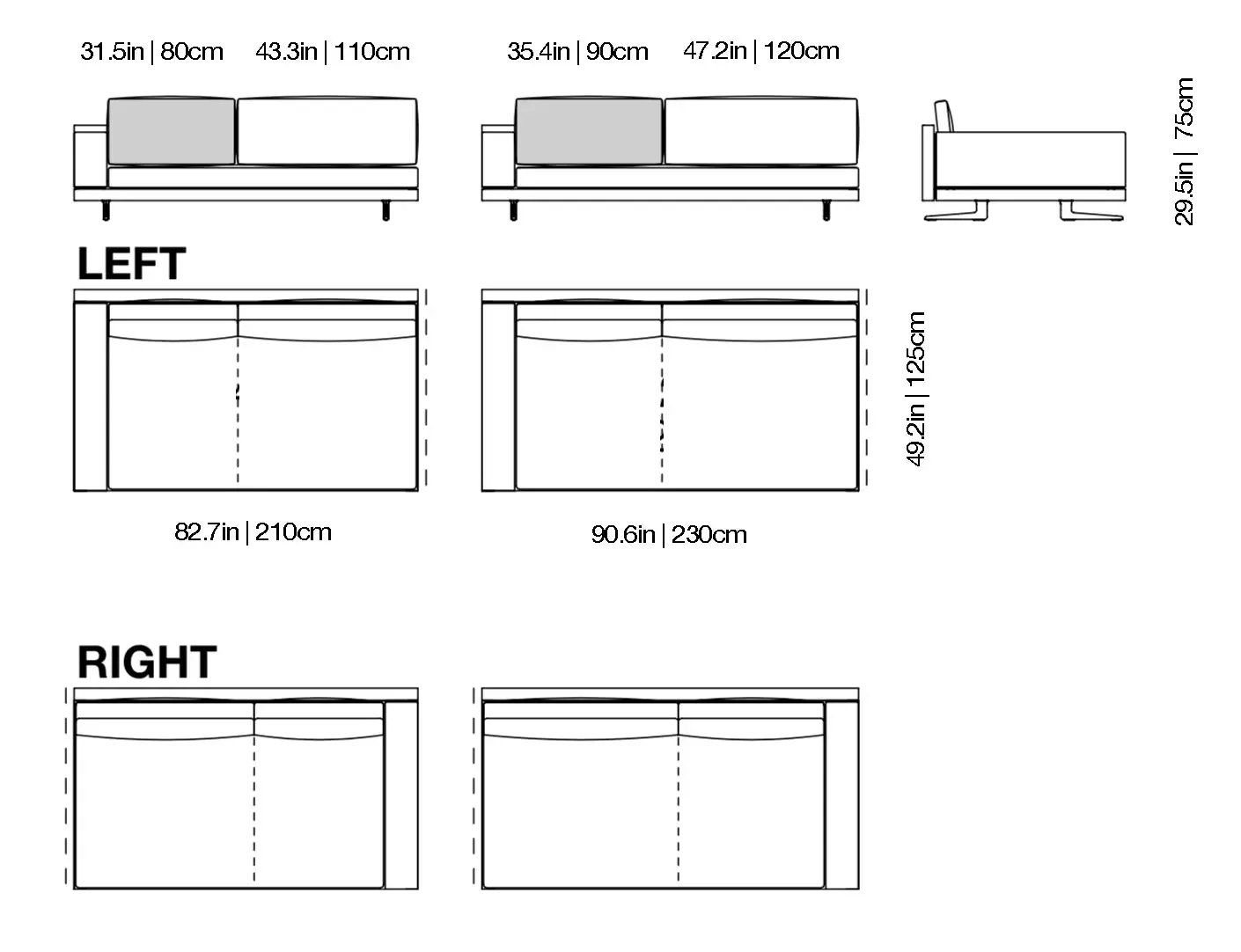 Mondrian - Sofa