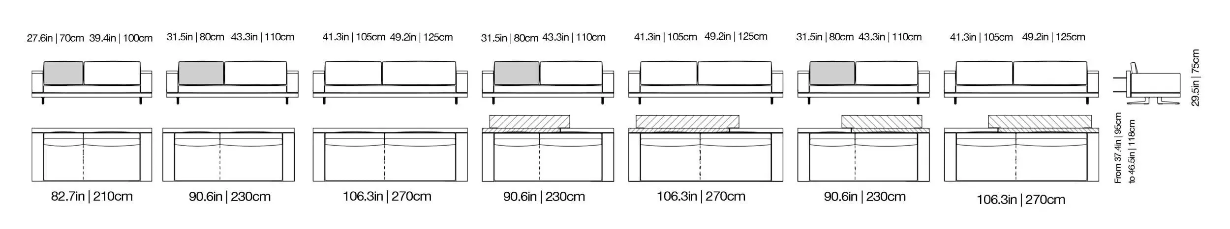 Mondrian - Sofa