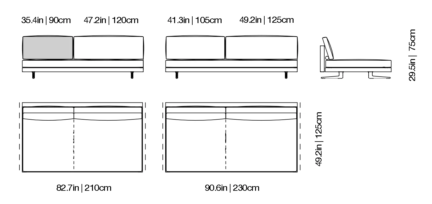 Mondrian - Sofa