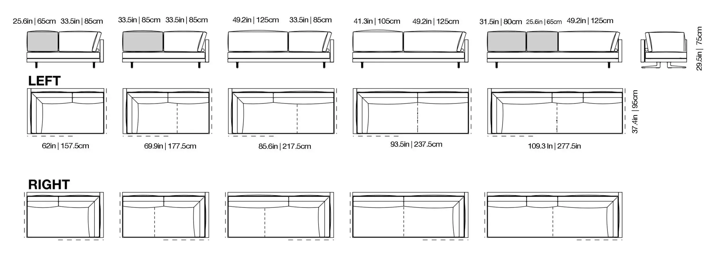 Mondrian - Sofa