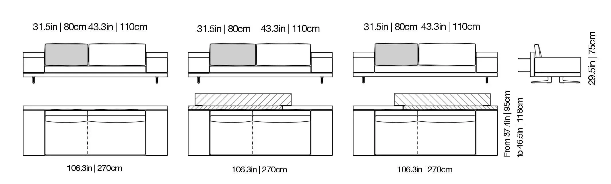Mondrian - Sofa