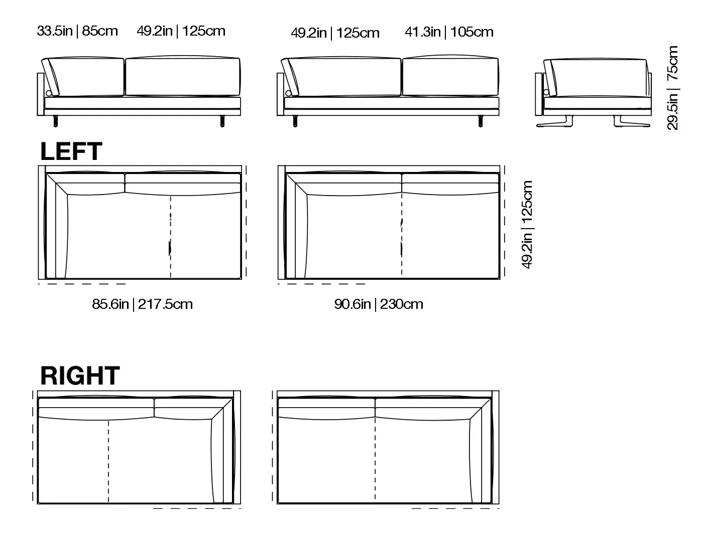 Mondrian - Sofa