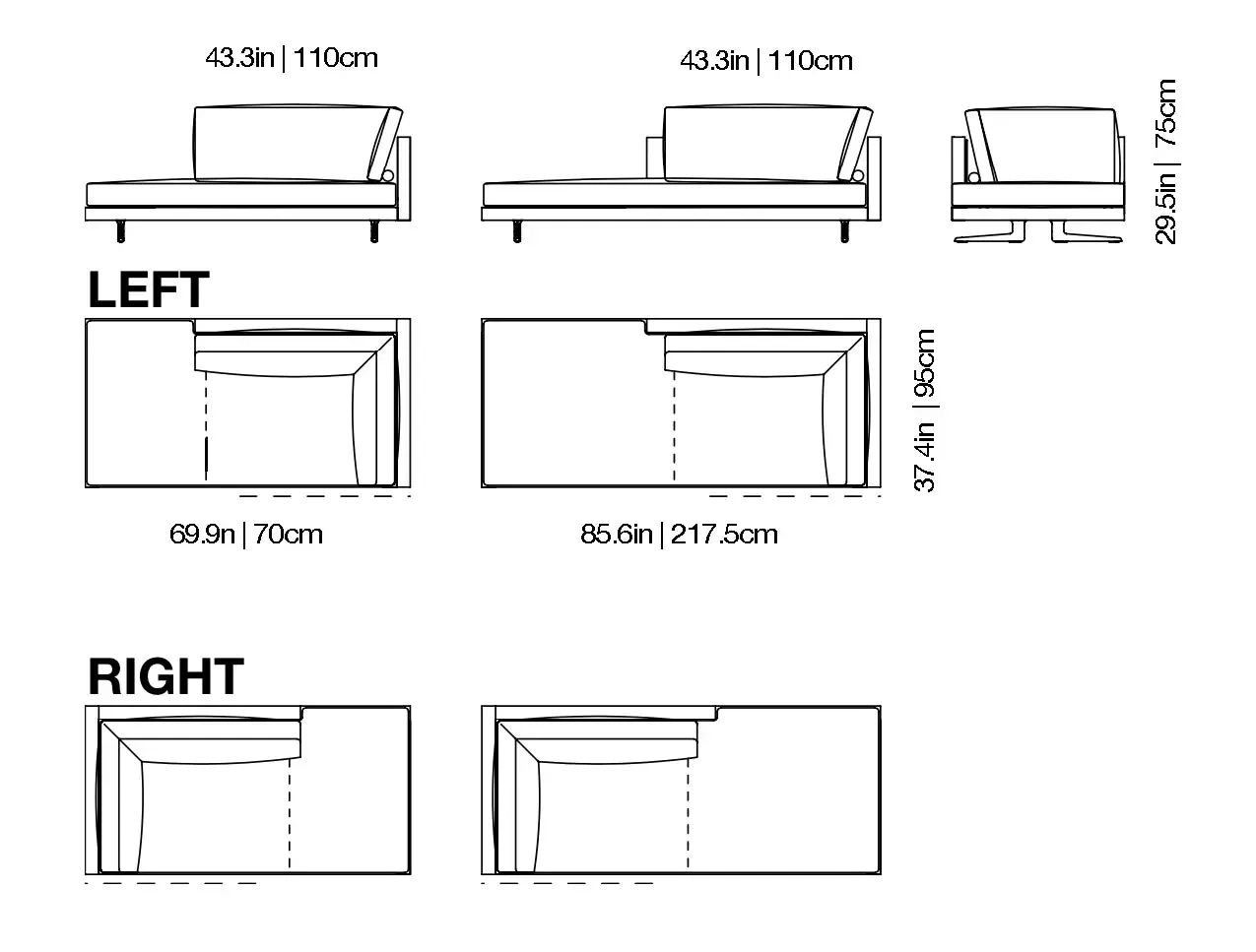 Mondrian - Sofa
