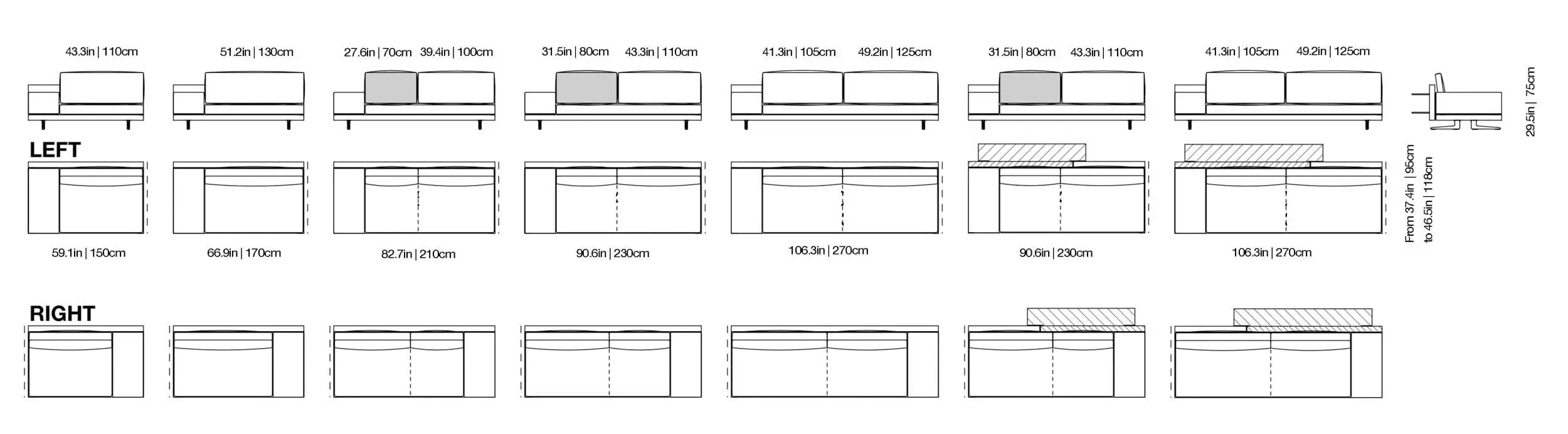 Mondrian - Sofa